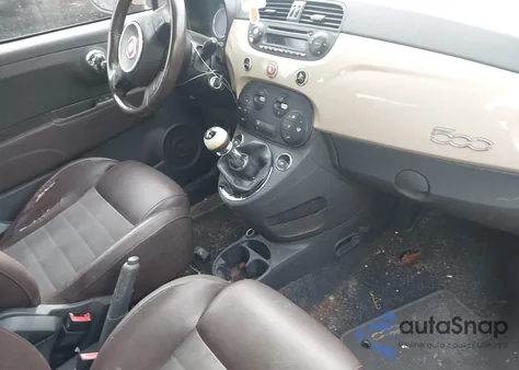 2012 Fiat 500 Sport из США, поврежденный, VIN 3C3CFFBR4CT314210